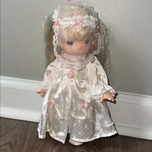 Precious Moments Vinyl Bride Doll, 1992